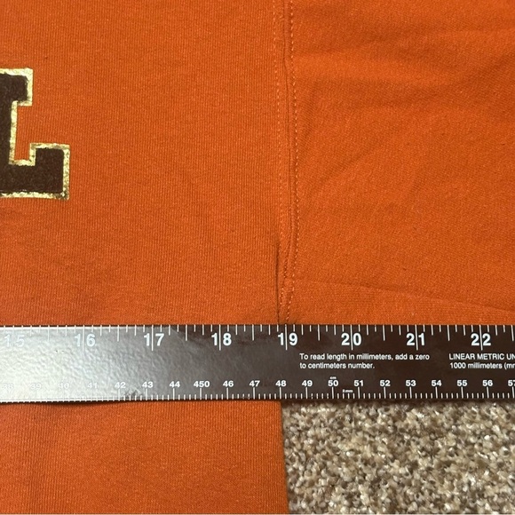 Jerzees Orange Graphic Women's Sweater - Picture 9 of 11